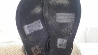 free adult video 36 Dirty flip flops amp foot worship - jerkoff instructions - fetish porn apron fetish-9