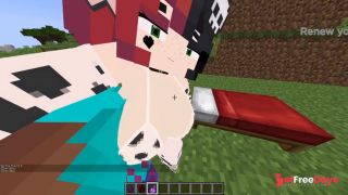 [GetFreeDays.com] Minecraft Sexy Cow Cosplay Ellie Xhatihentai gameplay Adult Video November 2022-6