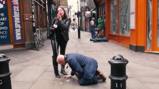 adult xxx video 18 CRUEL ENGLISH FEMDOM – FED LIKE A D0G IN PUBLIC Starring Mistress Evilyne on lesbian girls sadistic femdom-1