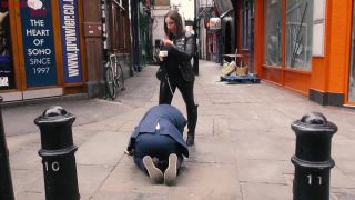 adult xxx video 18 CRUEL ENGLISH FEMDOM – FED LIKE A D0G IN PUBLIC Starring Mistress Evilyne on lesbian girls sadistic femdom-9