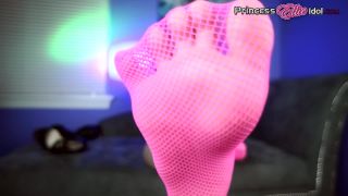 adult xxx clip 19 spit fetish porn Pink Fishnet JOI 1080 HD – Princess Ellie Idol, cum countdown on femdom porn-5