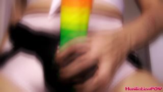 HumiliationPOV - Strapon Brainfucking For Confused Closeted Faggots Strapon!-8