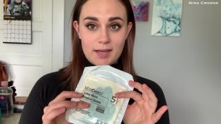 xxx video 34 satin blouse fetish femdom porn | Nina Crowne – How To Don Sterile Surgical Gloves | femdom pov-3