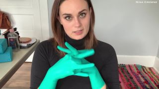 xxx video 34 satin blouse fetish femdom porn | Nina Crowne – How To Don Sterile Surgical Gloves | femdom pov-9