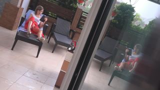 Angel Desert - Caught Hot Stepmom Masturbating In Red Skirt (Hot Babes)-1