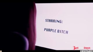 Chat With Purple Bitch She Talks You Through Her Toys in Extreme Anime Hentai 3d Ahegao Creampie-3