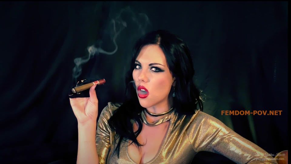 free online video 38 marina angel femdom Young Goddess Kim - Celebratory Cigar, pov on cumshot