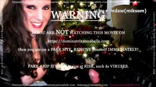 video 48 Dominatrix Annabelle – Cumming Home for Christmas! - fetish - femdom porn maid fetish-7