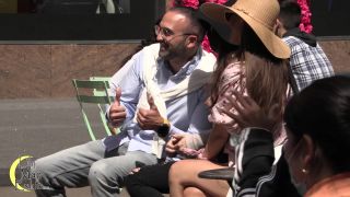 clip 38 LilyMaeExhib – New York Part 2 Friendly Faces on public amateur heels-1