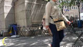 clip 38 LilyMaeExhib – New York Part 2 Friendly Faces on public amateur heels-2