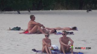 Nymph naturists take off their clothes and play nude  4-2