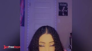 Friendly Ebony meets new neighbor-3