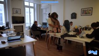 7127 Cumshot at first Sight at the Office - a French Employee...-8