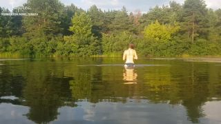 JujuleaTinder Date Idea 2 Rough Crying ANAL At The Lake   Risky Public Sex Jujulea-9