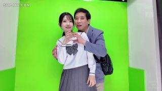 Reducing Mosaic MIDA-375 1日恋人ごっこ×おじさんぽ 制服J●のベロキス誘惑に負けた中年オヤジは自宅に連れ込み何度も、何度も、唾液を飲み合い中出しセックスしてしまった… 夏色みか-0