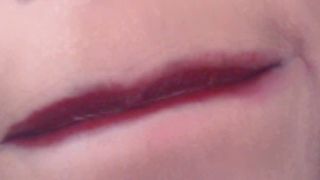 online xxx clip 12 lipstick fetish femdom porn | Fetish Clips And Beyond – Applying Red Lipstick Pucker Up | joi-6