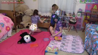 DiaperedonlineBunny B Picky Picky Bunny  Red Diapered Daycare-0