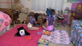 DiaperedonlineBunny B Picky Picky Bunny  Red Diapered Daycare-6