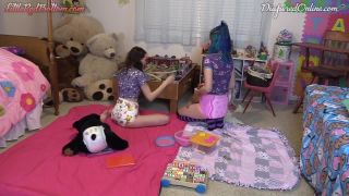 DiaperedonlineBunny B Picky Picky Bunny  Red Diapered Daycare-8
