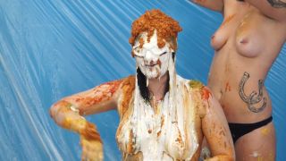 Custom Fetish - Valencia s 1st Mass Food Messy CLOSE UP - Fetish-5