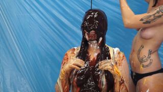 Custom Fetish - Valencia s 1st Mass Food Messy CLOSE UP - Fetish-9