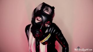 MistressLucyXX - Gas Mask Mistress Jerk Off - BDSM-5