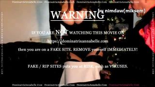  Dominatrix Annabelle – Cumming Home for Christmas! (MP4, SD, 640×360) on femdom porn chichi medina femdom-1