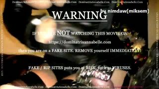  Dominatrix Annabelle – Cumming Home for Christmas! (MP4, SD, 640×360) on femdom porn chichi medina femdom-3