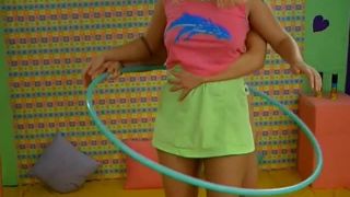 adult xxx clip 33 muscle girl femdom Lesbian hula hoops, shaved on teen-0