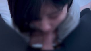 hentaininja_hina - Kinky girl with dick in the back of her throat and squeezing sperm out.-2