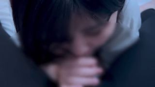 hentaininja_hina - Kinky girl with dick in the back of her throat and squeezing sperm out.-6