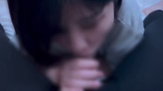 hentaininja_hina - Kinky girl with dick in the back of her throat and squeezing sperm out.-7