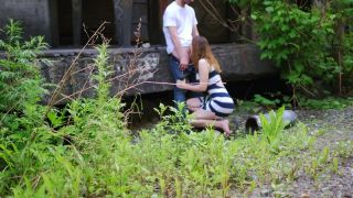 Online video Young hottie, blowjob outdoors – DP, Teen | teen porn videos-1