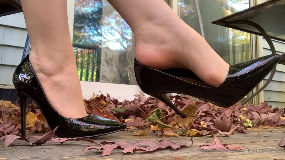 online xxx clip 12 celestialtootsies 07-11-2020 Classy black heels - foot - feet porn white feet fetish