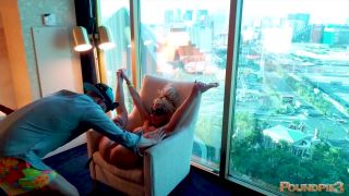 Poundpie3 - hot girl gets fucked over the vegas strip? behind the scenes unedited cam 3-1