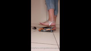 free porn video 30 tape fetish fetish porn | Goddess Tessa – Crush Two Toycars In Sandals | joi video-1