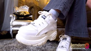 online porn video 32 femdom rope bondage femdom porn | FEMDOMSQUAD - You Re Going To Lick My White Buffalo Sneakers Clean Now Buffalo Sneakers Fetish With Queen Marie M Ller - UltraHD 2160p | shoeslicking-3