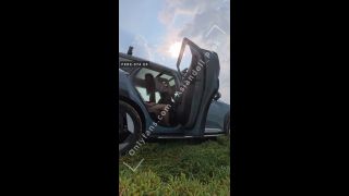 AsiandollPink - Real Korean Asian couple car sex in public beach front 바다 앞에서 화끈하게 카섹스 하는 커-2