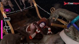 huge fingers and santas cock develop holes of cute student red riding hood HD 2k-7