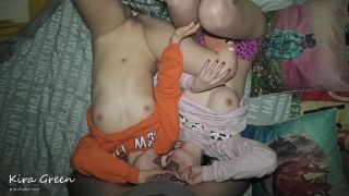 [Amateur] Homevideo Wife, Husband and GF - blowjob, pussy to mouth, cum on face and on tongue, ffm threesome-1