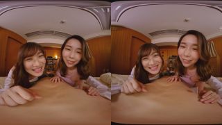 free porn video 13 [NHVR-152] [VR] Ena Koume  Yuria Yoshine – My stepsisters with huge tits came ov… on virtual reality couple blowjob-6