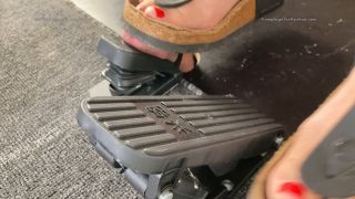 [K2S.CLUB] A Pedal Pumping Shoejob - CBT Cock crush and Shoe fetish with well worn and dirty Birkenstock Gizeh Sandals - 4K 2160P-5