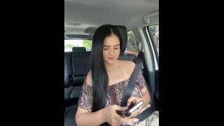 Carolina Novoa Carolina Novoa Teasing Ass and Vibrating Pussy in Car Video  big tits-4