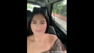 Carolina Novoa Carolina Novoa Teasing Ass and Vibrating Pussy in Car Video  big tits-7