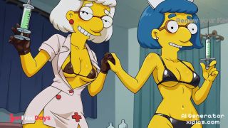 Luan Simpsons Porn and Hentai Ai compilation sexy and naked-6