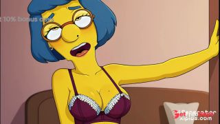 Luan Simpsons Porn and Hentai Ai compilation sexy and naked-7