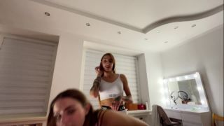 xxx video clip 37 Petite Princess Femdom – You Who Sniffs Our Dirty Panties Must Worship Our Pussies And Asses Pov Femdom, femdom spanking on threesome -9