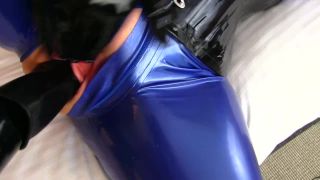 [GetFreeDays.com] Latexkittyxxx Blue Suit Slut P2 latex vr porn-5