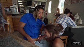Girl In Caffe Get Fucked All The Cooks Are In The Kitchen (Amateur porn) Selina Bentz-8