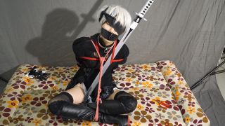 Asian Girls Bound and Gagged china rope bondage shibari ballgag cosplay Nier | fetish | asian girl porn ankle fetish-6